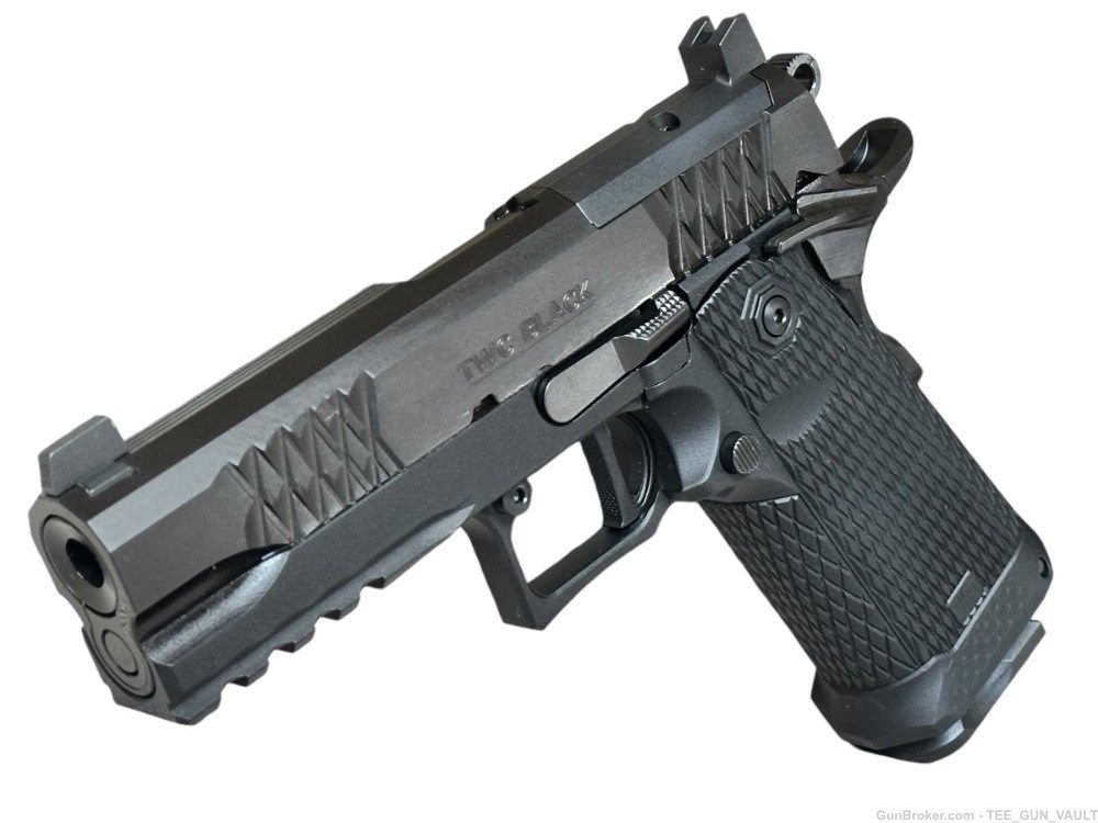 JACOB GREY FIREARMS TWC Black Complete Handgun 4.25" 2 (17rd) Mags, Black-img-4