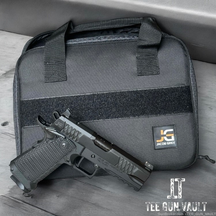 JACOB GREY FIREARMS TWC Black Complete Handgun 4.25" 2 (17rd) Mags, Black-img-0