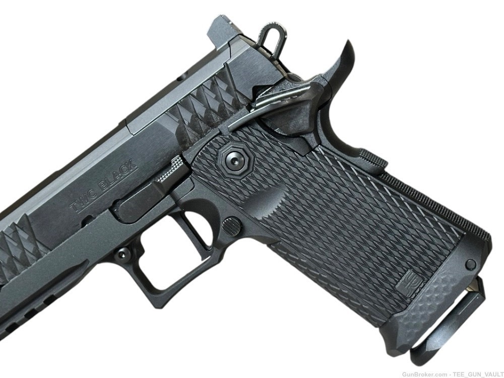 JACOB GREY FIREARMS TWC Black Complete Handgun 4.25" 2 (17rd) Mags, Black-img-3