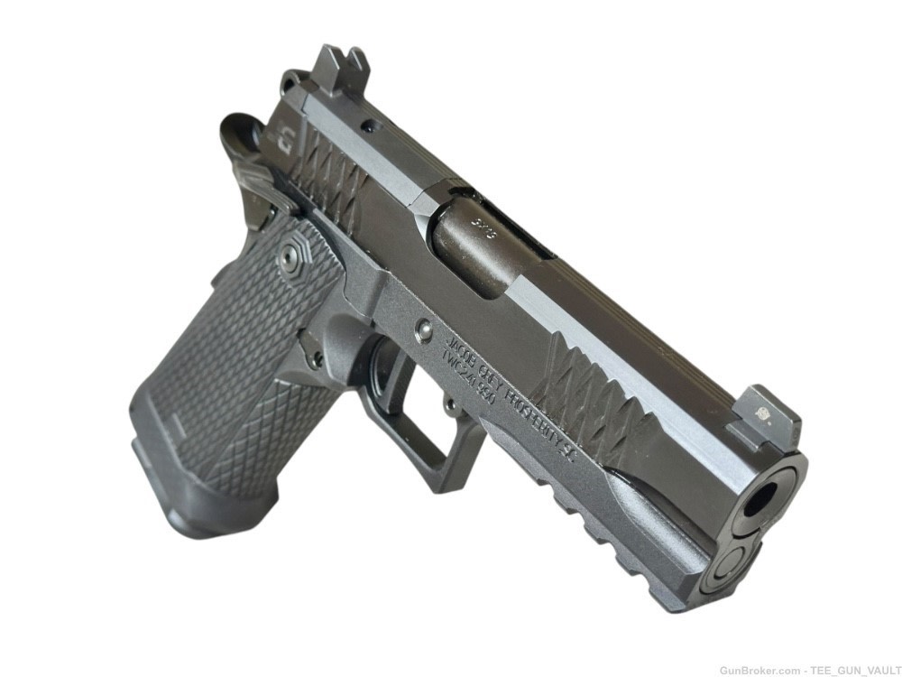 JACOB GREY FIREARMS TWC Black Complete Handgun 4.25" 2 (17rd) Mags, Black-img-6