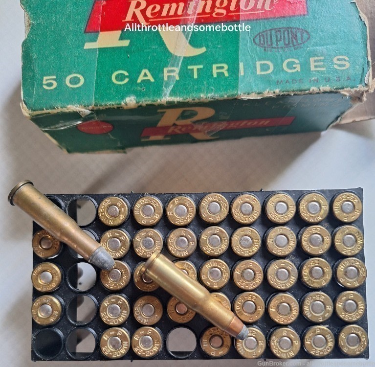 (44) rounds 25-20  WIN Remington soft point 86 grains-img-2