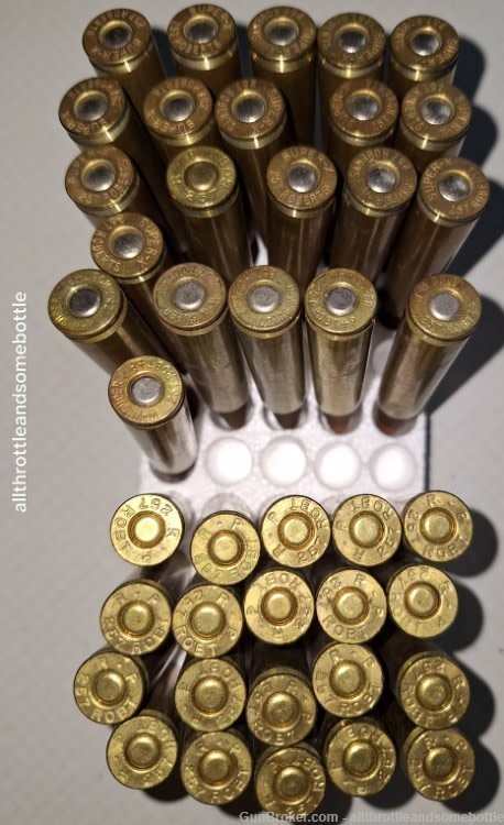 (22) rounds factory/reload (20) RP NOS primed brass 257 Roberts-img-0