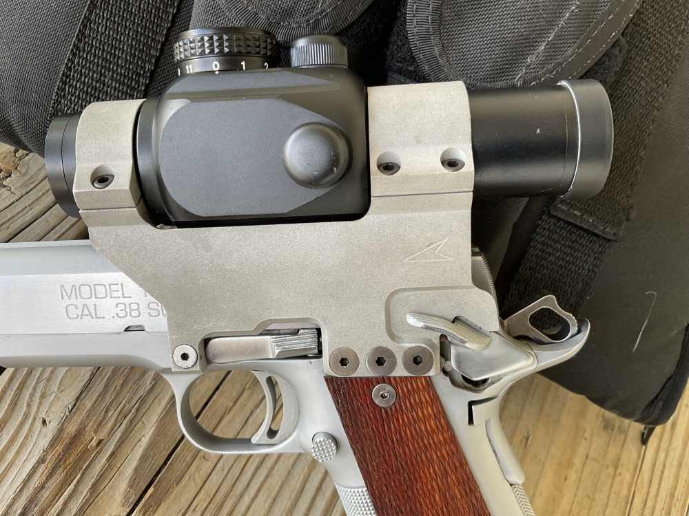 Caspian, Baer, Nowlin .38 Super Race Gun, Hi Cap, Comp, 1990’s Vintage-img-11