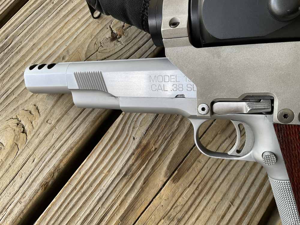 Caspian, Baer, Nowlin .38 Super Race Gun, Hi Cap, Comp, 1990’s Vintage-img-12