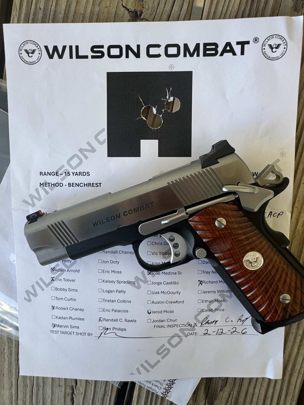 Wilson Combat CQB Elite Compact Lighweight 45, As New, Custom Order!-img-18
