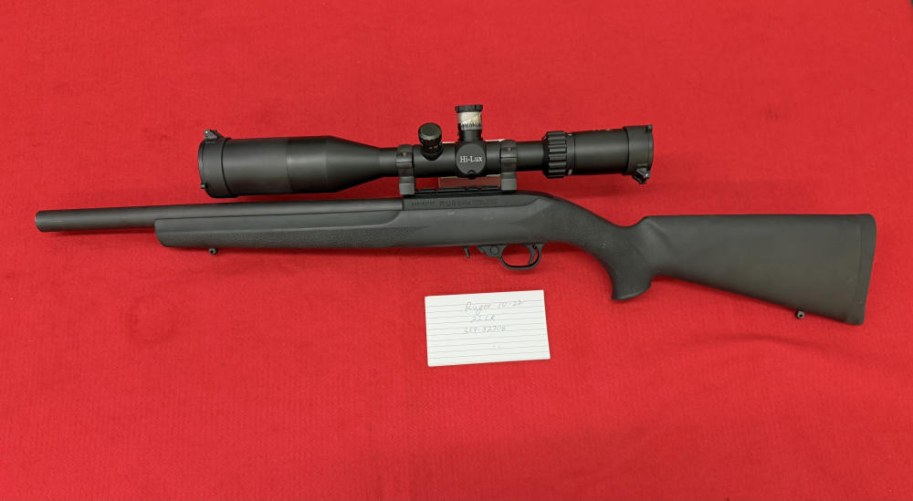 Roger 10-22 Bull Barrel w/ Optic -img-1