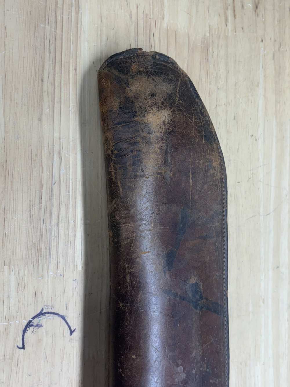 1903 Springfield rifle & krag scabbard, 1904 rock island-img-11