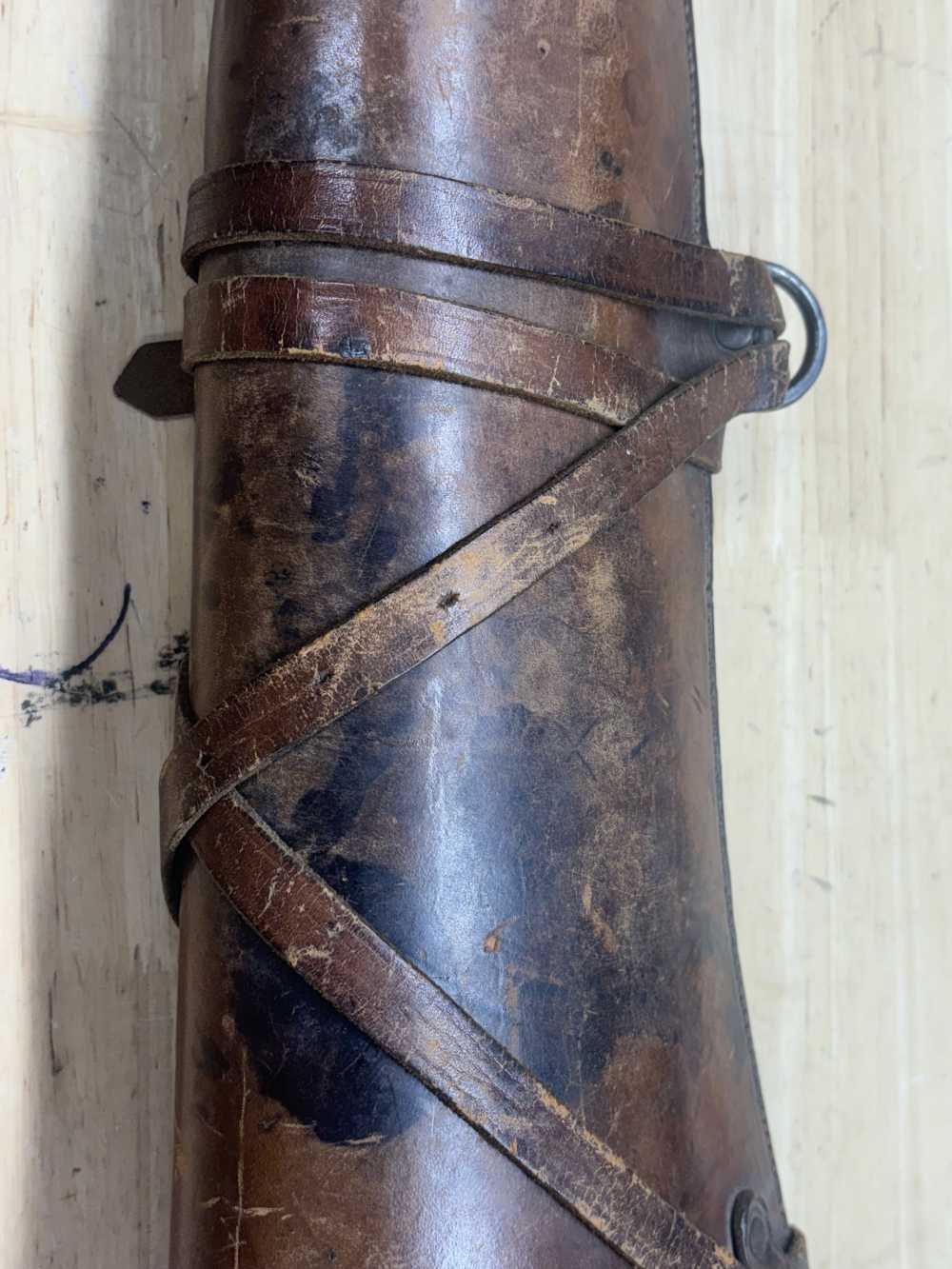 1903 Springfield rifle & krag scabbard, 1904 rock island-img-9