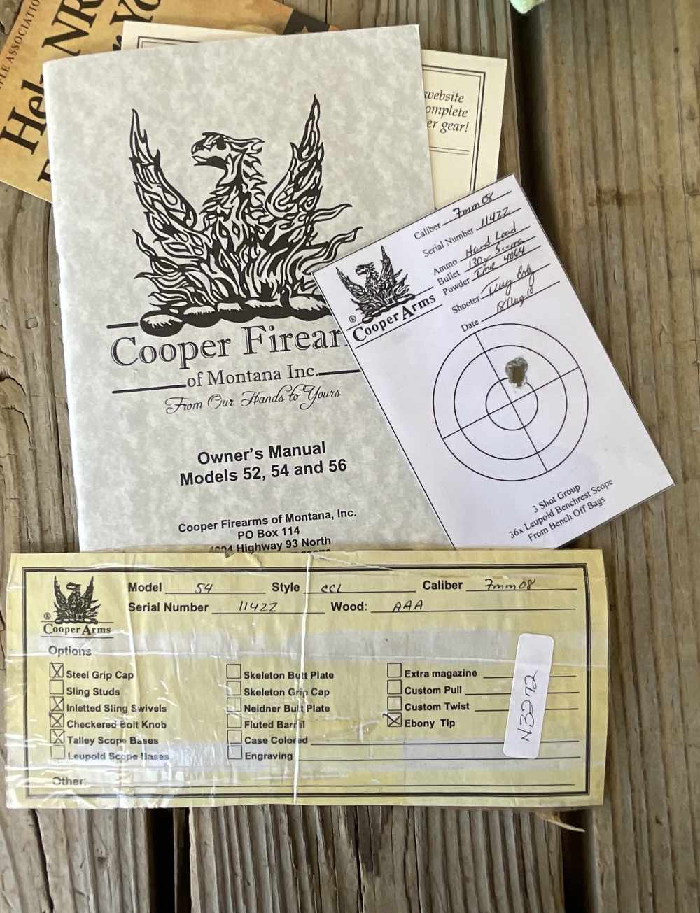 Cooper Rifles of MT Model 54 7mm-08 AAA Wood Pre Owned, w/Ammo!-img-23