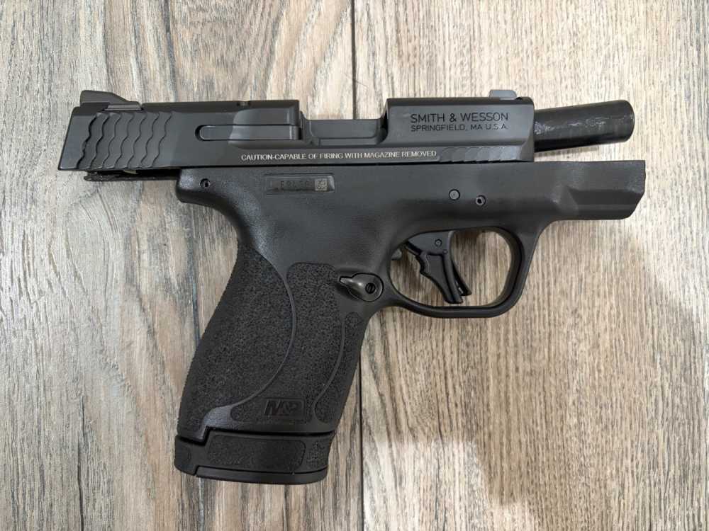 Smith & Wesson M&P 9 Shield Plus 9mm w/ Safety - (2) Mags - Lightly Used-img-1