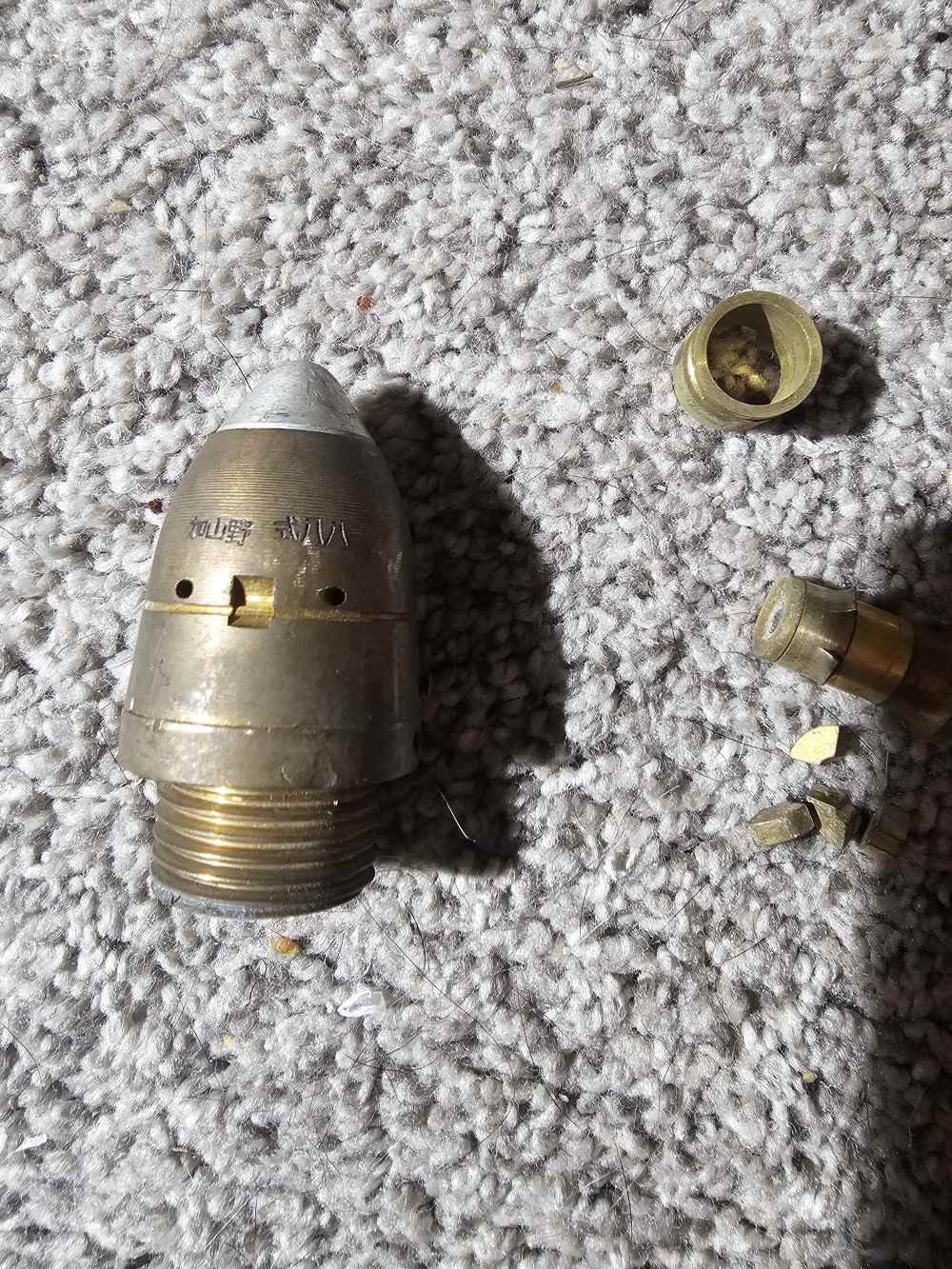 Rare WW2 Japanese Type 88 fuzes and Fuze box. -img-19