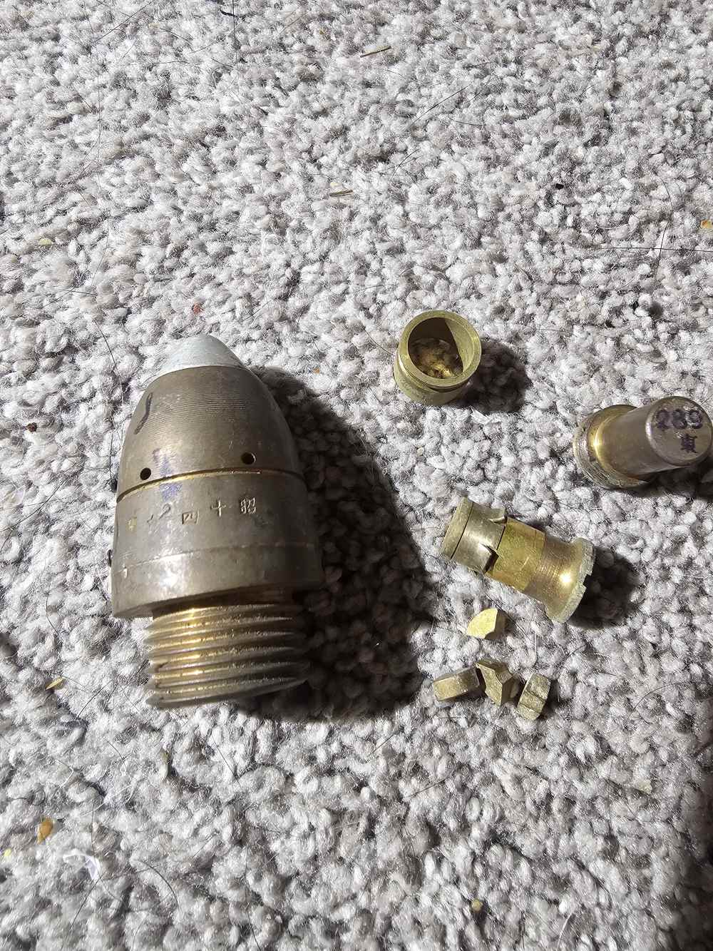 Rare WW2 Japanese Type 88 fuzes and Fuze box. -img-20