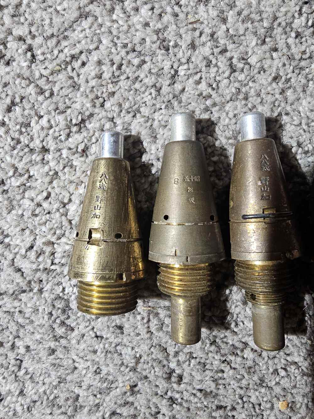 Rare WW2 Japanese Type 88 fuzes and Fuze box. -img-12