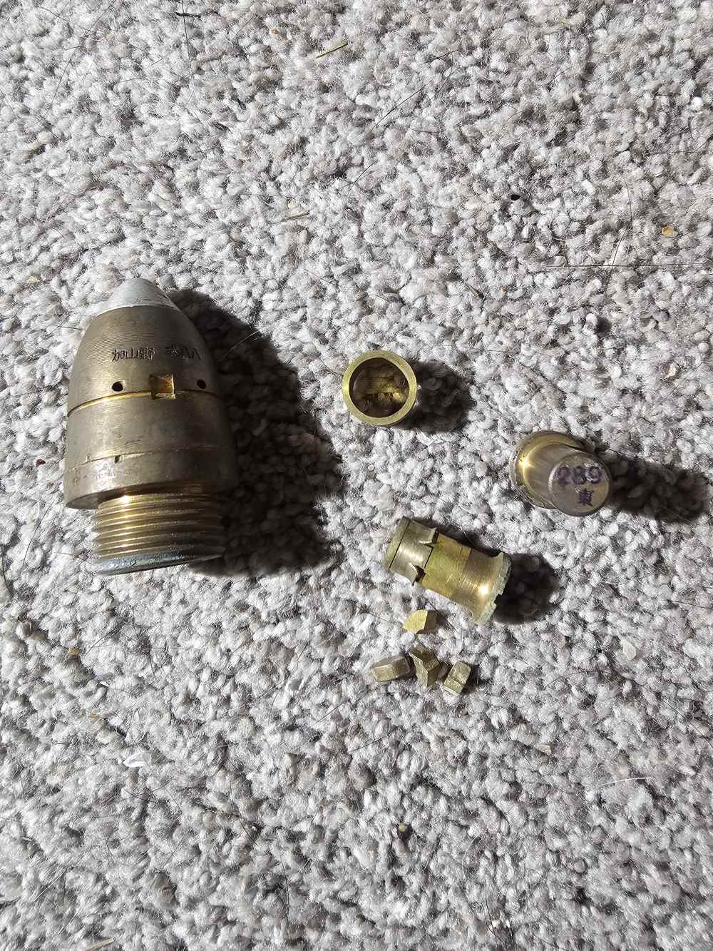 Rare WW2 Japanese Type 88 fuzes and Fuze box. -img-18