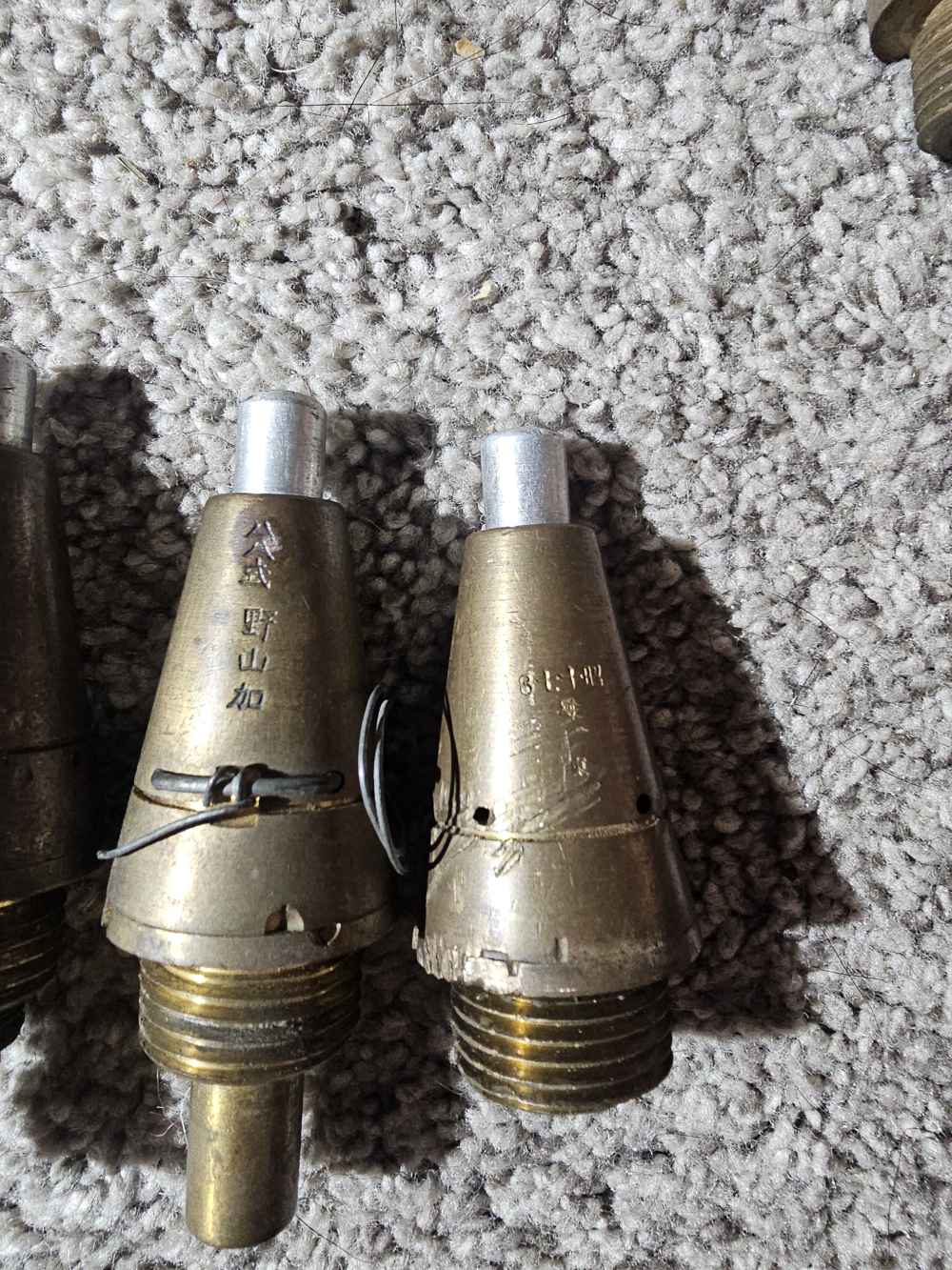 Rare WW2 Japanese Type 88 fuzes and Fuze box. -img-15