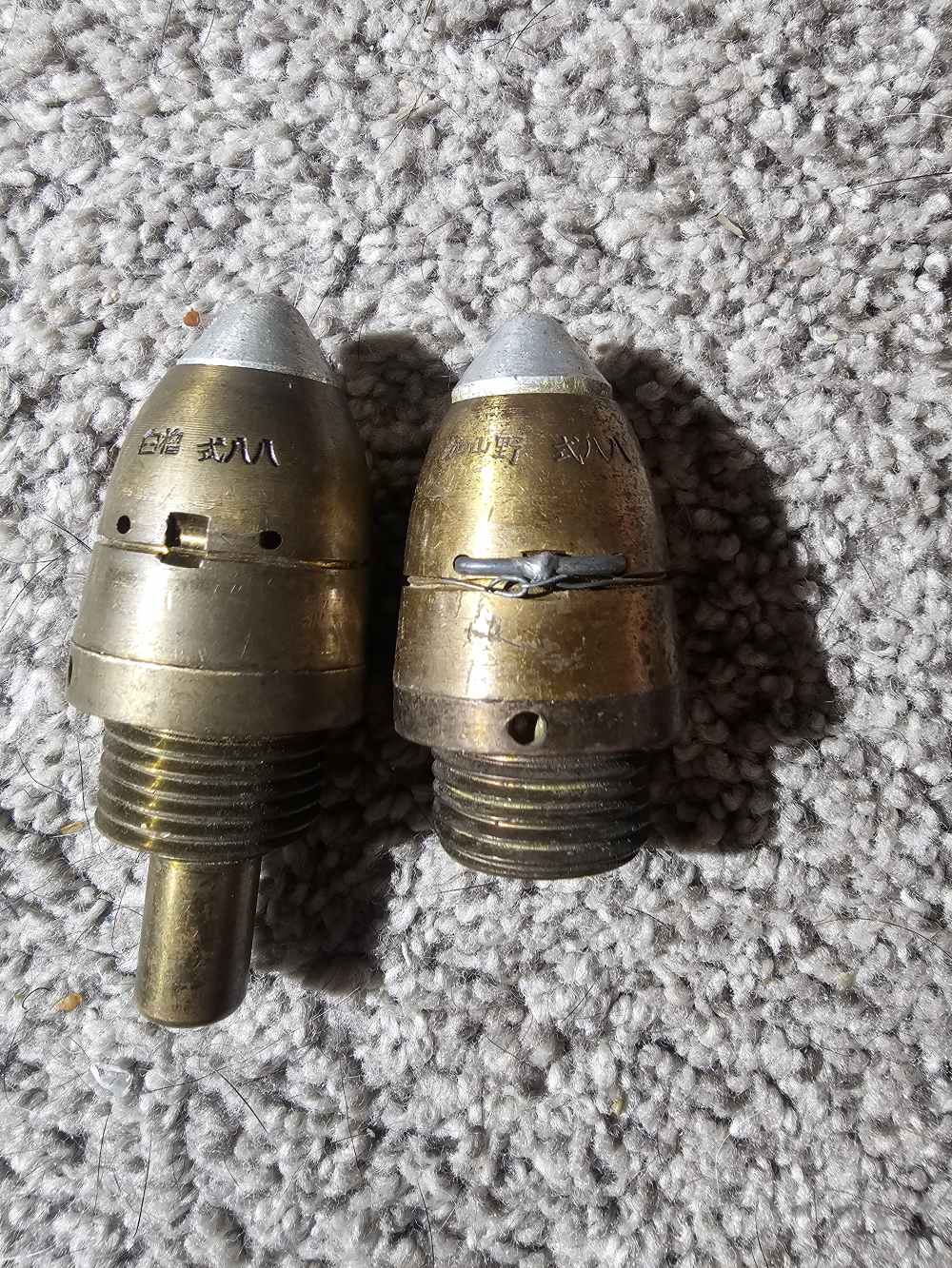 Rare WW2 Japanese Type 88 fuzes and Fuze box. -img-22