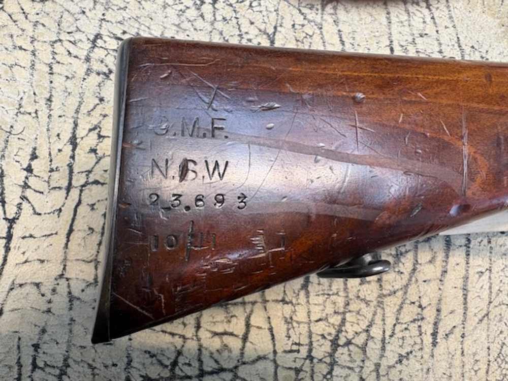 BSA 310 Martini Henry Australian Commonwealth rifle.-img-6
