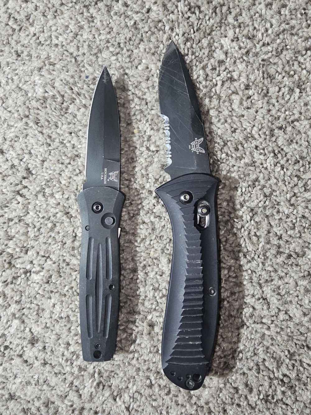 2 Benchmade Mel Pardue  Auto Knives-img-0