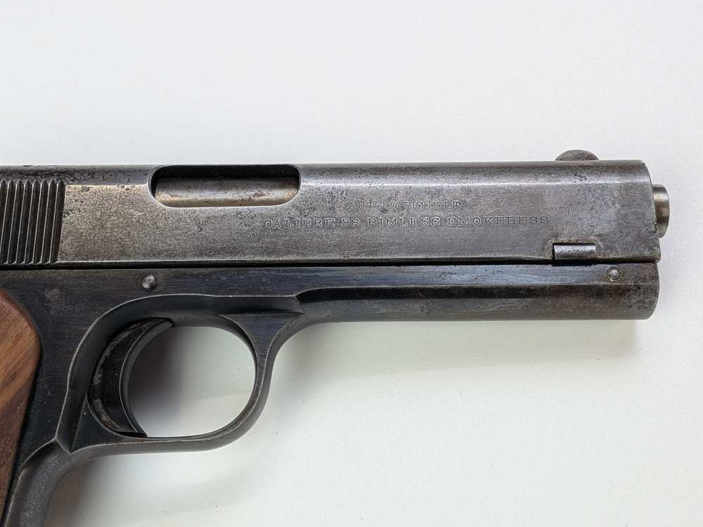 Colt 1903 Pocket Hammer, 1915 production .38 Auto caliber-img-3