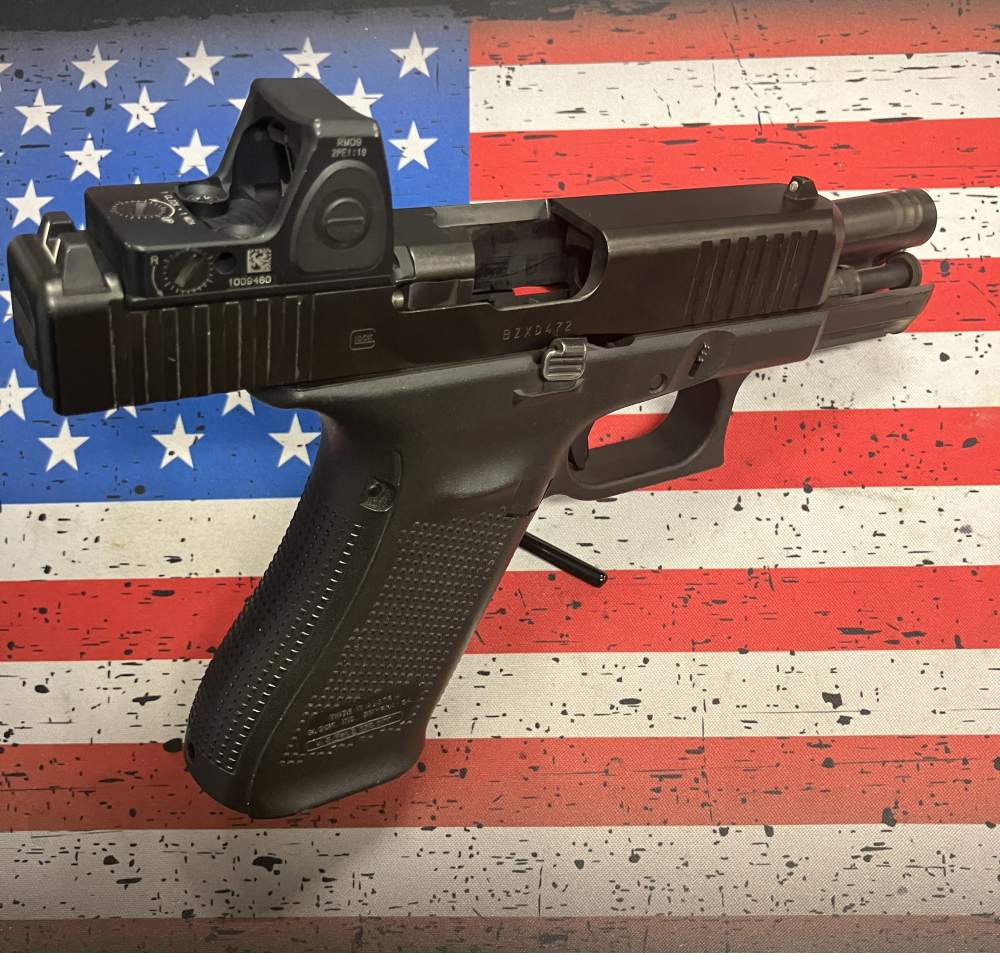 GLOCK 45 M.O.S. 9MM 4.02" 17+1 TRIJICON RMR PENNY AUCTION NR AUSTIA G45 -img-2