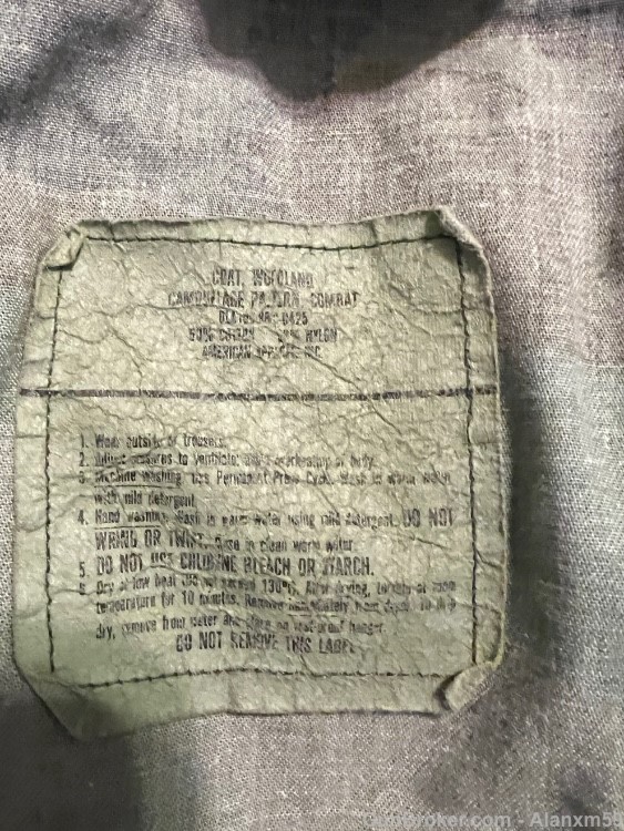 US Army Woodland BDU Shirts - Large Long - Winter Weight - Lot of Four.-img-5