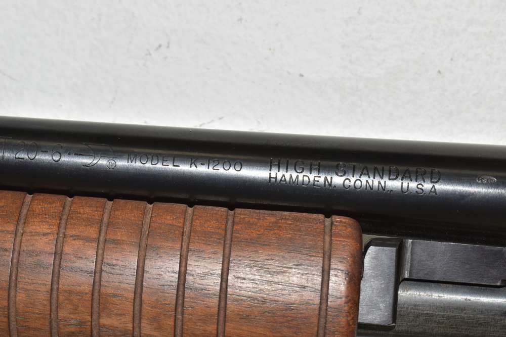 High Standard K-1200 Riot 20-6 12GA 20" Pre-1968 EXC-img-31