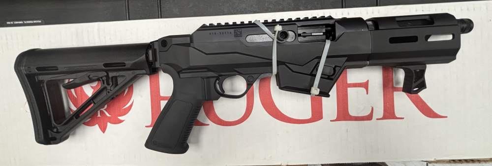 SBR RUGER PC CARBINE 9MM 6.5 BARREL (NFA). NO RESERVE -img-0