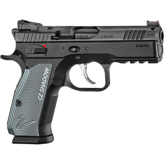 91252 CZ-USA CZ Shadow 2 Comp Optics Ready 9mm Luger 4.0" Nitride Black Pol-img-0