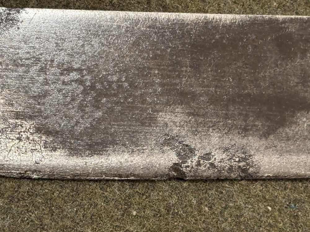 Post WWII M1942 Machete Unmarked Blade and Sheath - Fair to Good Condition-img-12