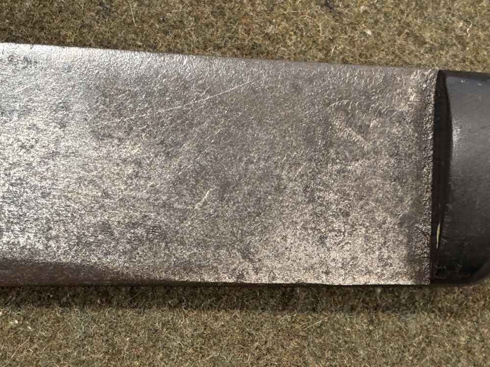 Post WWII M1942 Machete Unmarked Blade and Sheath - Fair to Good Condition-img-7