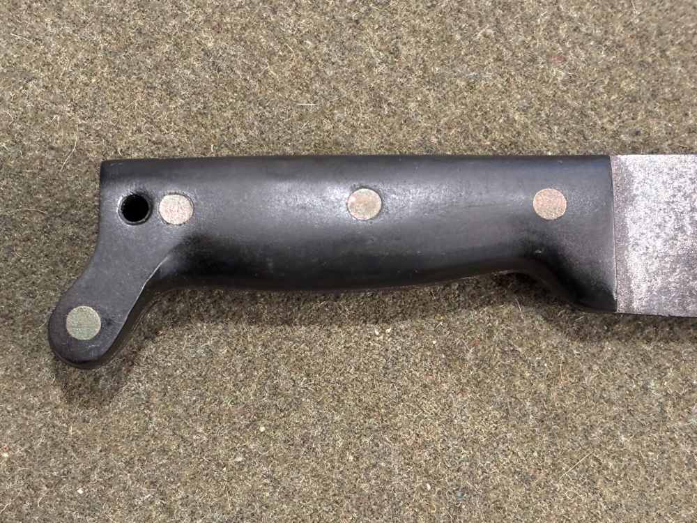 Post WWII M1942 Machete Unmarked Blade and Sheath - Fair to Good Condition-img-27