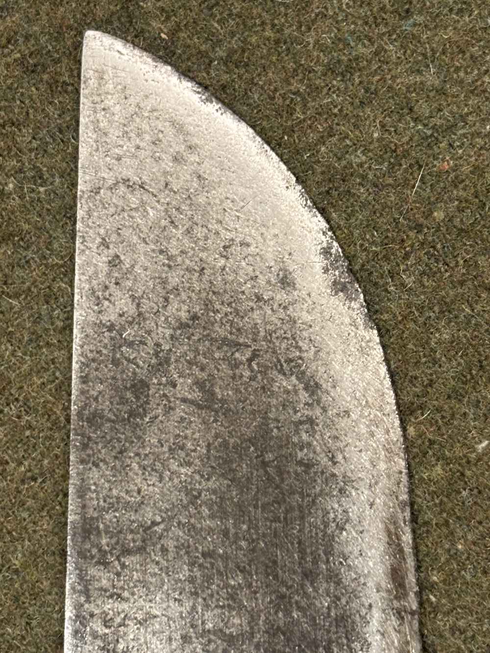 Post WWII M1942 Machete Unmarked Blade and Sheath - Fair to Good Condition-img-45