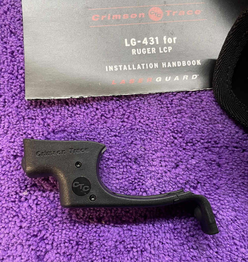 Discontinued Combo! - Ruger Lcp Crimson Trace Red Laser & Holster LG-431 H -img-4