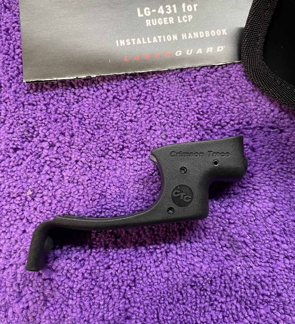 Discontinued Combo! - Ruger Lcp Crimson Trace Red Laser & Holster LG-431 H -img-3