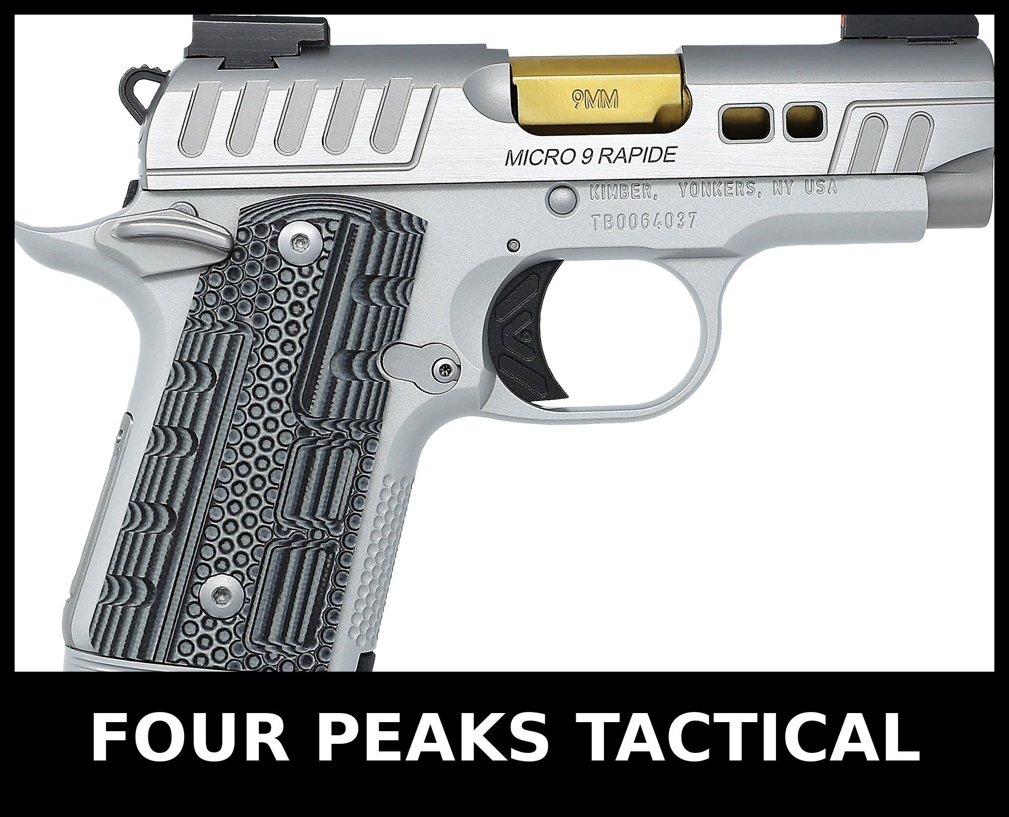 KIMBER MFG.,INC Micro 9 9mm Luger 3.15 Kimpro II Silver-img-0
