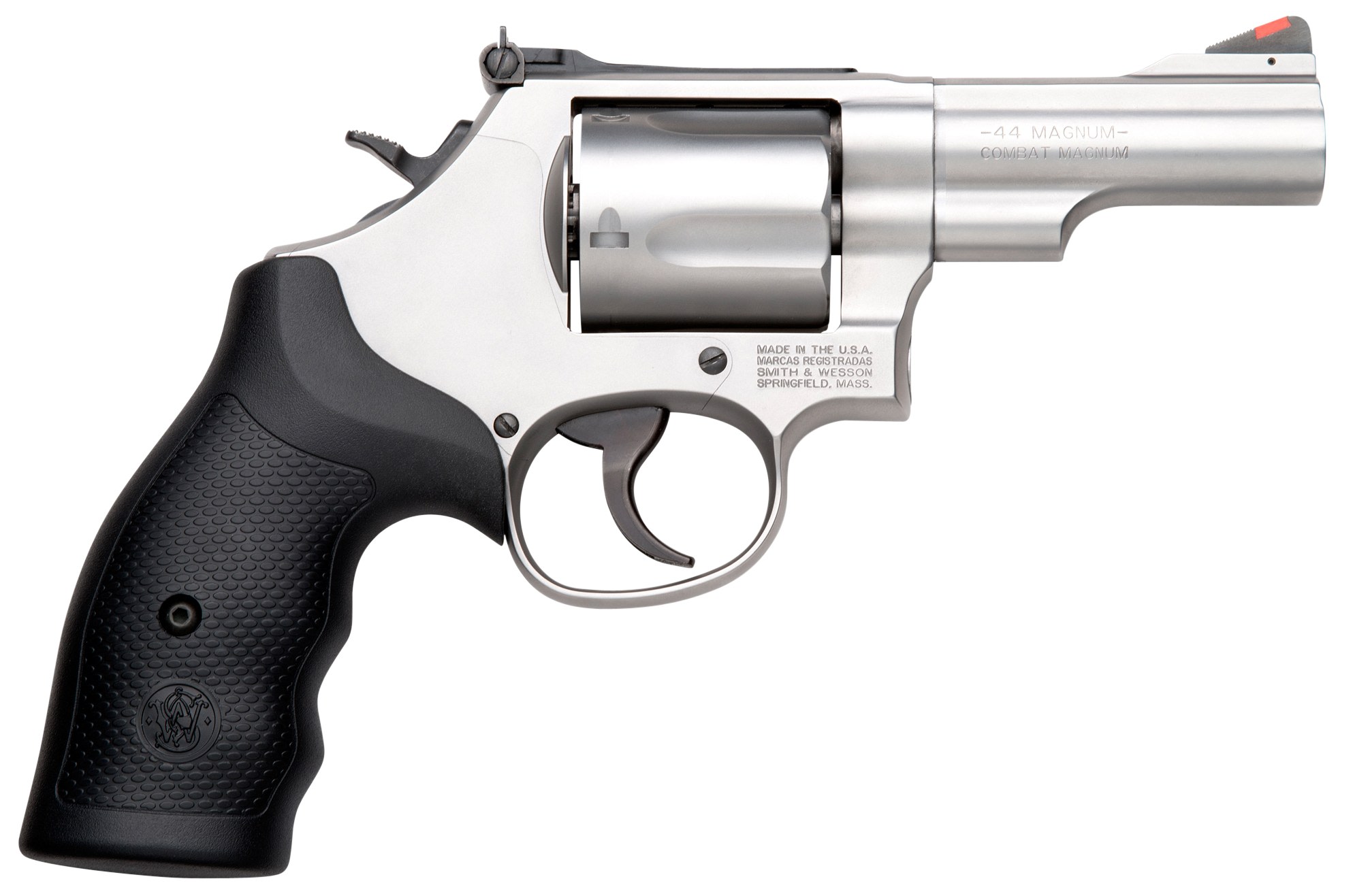 Smith & Wesson Model 69 44 Rem Mag 2.75 Stainless-img-1