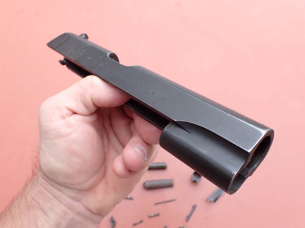 EARLY COLT 1911 GOVERNMENT MODEL .45ACP FACTORY PISTOL PARTS KIT SET-img-16