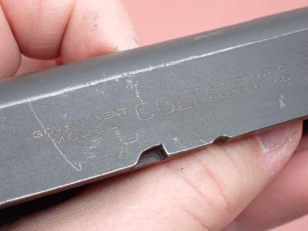 EARLY COLT 1911 GOVERNMENT MODEL .45ACP FACTORY PISTOL PARTS KIT SET-img-34