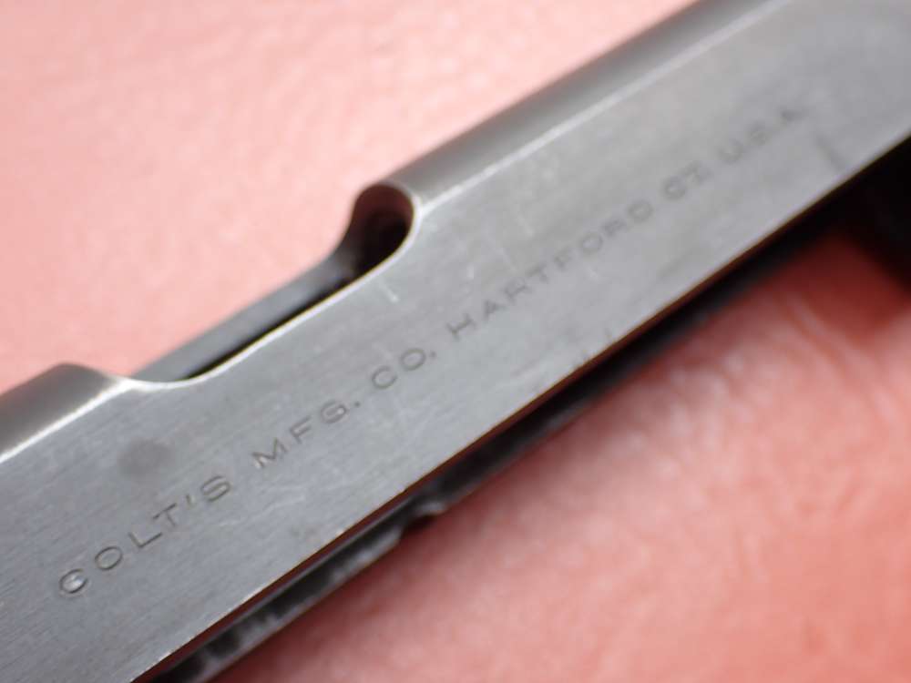 EARLY COLT 1911 GOVERNMENT MODEL .45ACP FACTORY PISTOL PARTS KIT SET-img-54