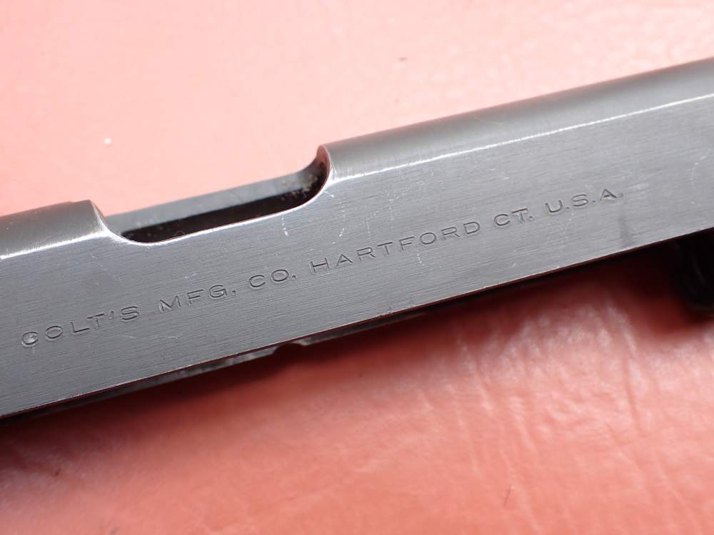 EARLY COLT 1911 GOVERNMENT MODEL .45ACP FACTORY PISTOL PARTS KIT SET-img-57