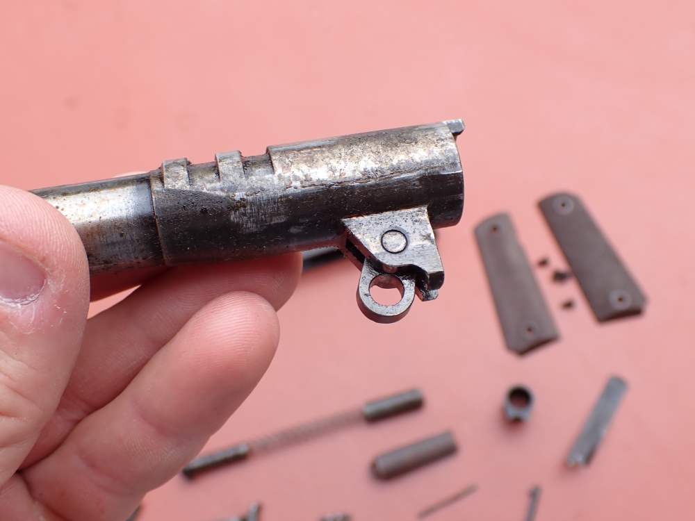 EARLY COLT 1911 GOVERNMENT MODEL .45ACP FACTORY PISTOL PARTS KIT SET-img-62