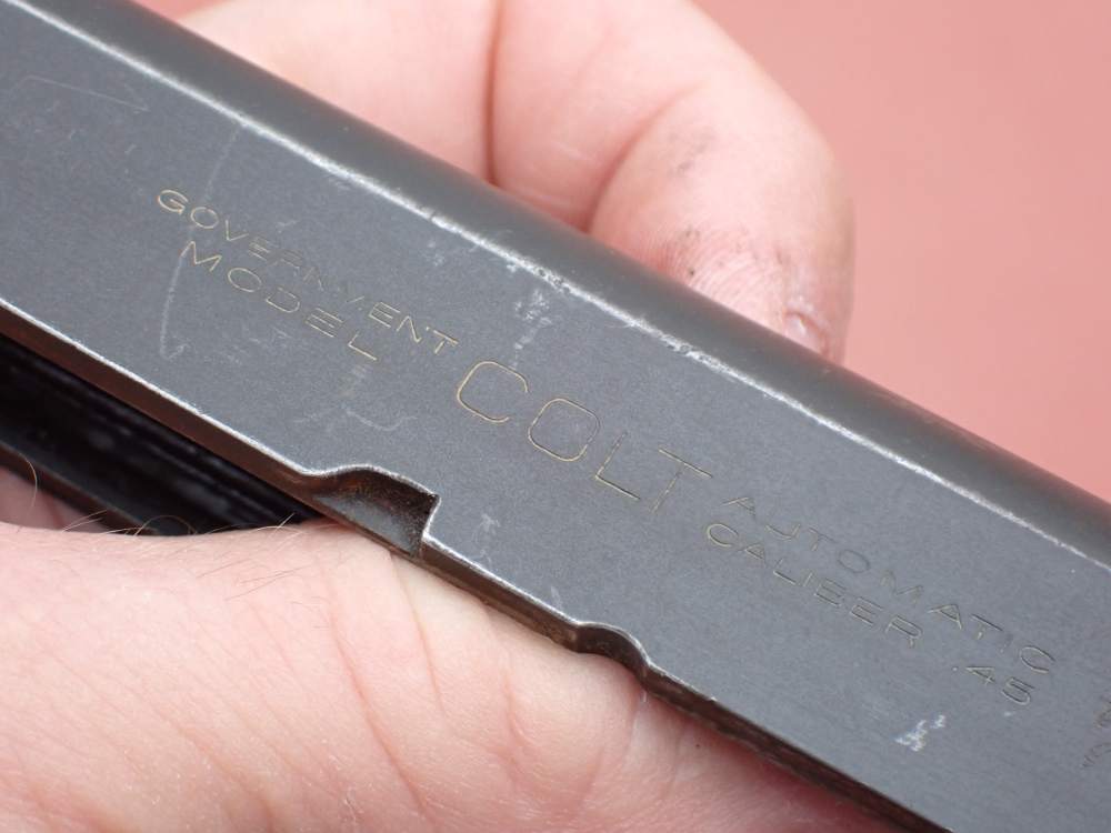 EARLY COLT 1911 GOVERNMENT MODEL .45ACP FACTORY PISTOL PARTS KIT SET-img-35