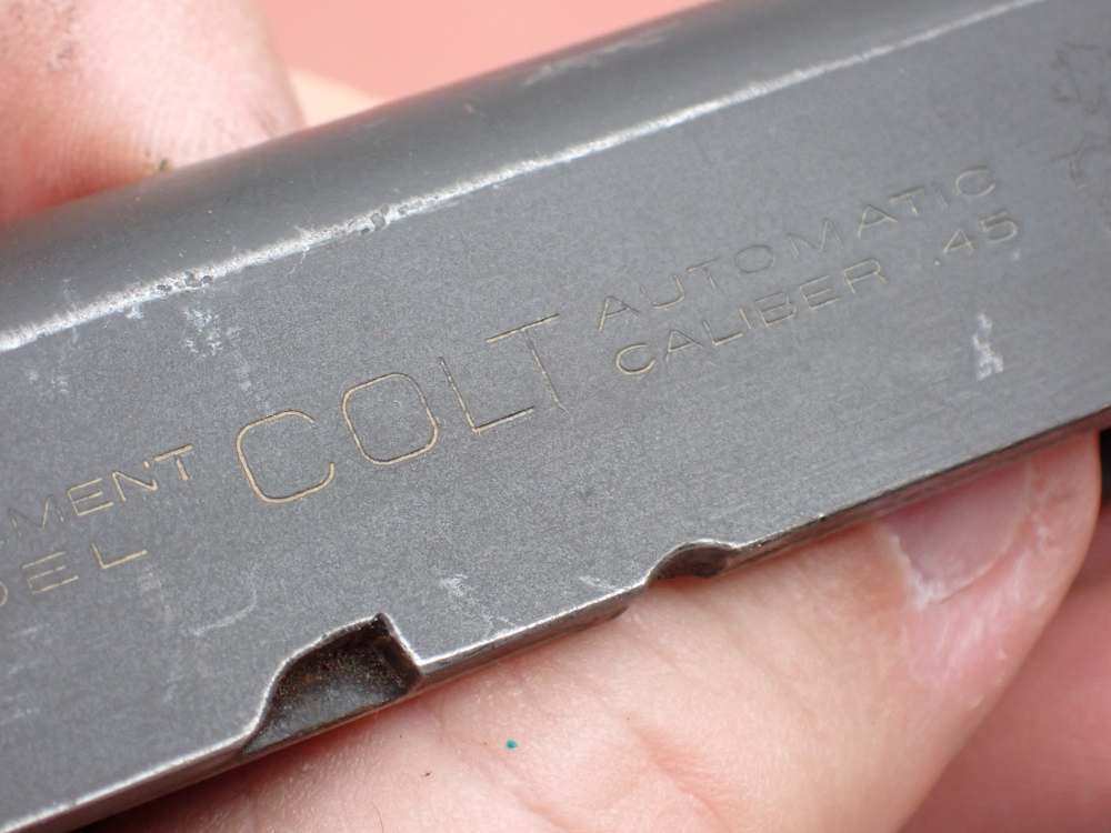 EARLY COLT 1911 GOVERNMENT MODEL .45ACP FACTORY PISTOL PARTS KIT SET-img-32