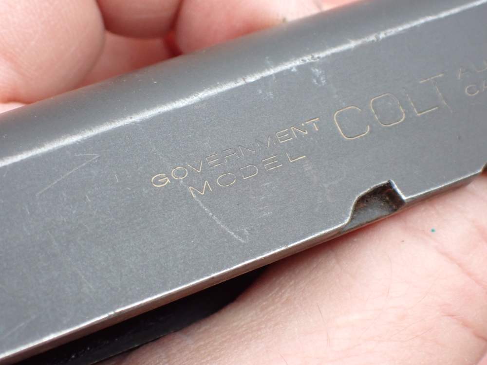 EARLY COLT 1911 GOVERNMENT MODEL .45ACP FACTORY PISTOL PARTS KIT SET-img-33