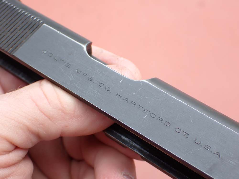 EARLY COLT 1911 GOVERNMENT MODEL .45ACP FACTORY PISTOL PARTS KIT SET-img-52