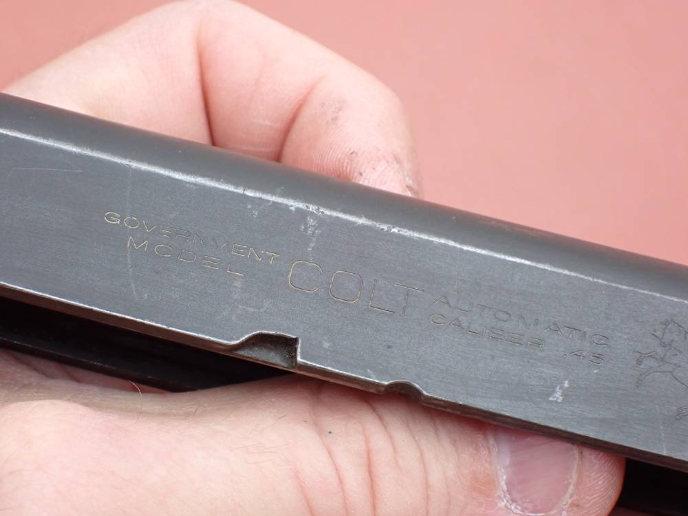 EARLY COLT 1911 GOVERNMENT MODEL .45ACP FACTORY PISTOL PARTS KIT SET-img-38