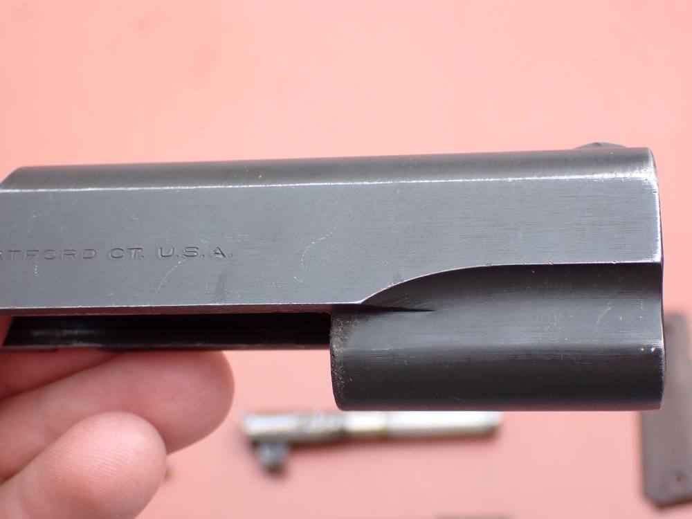 EARLY COLT 1911 GOVERNMENT MODEL .45ACP FACTORY PISTOL PARTS KIT SET-img-49