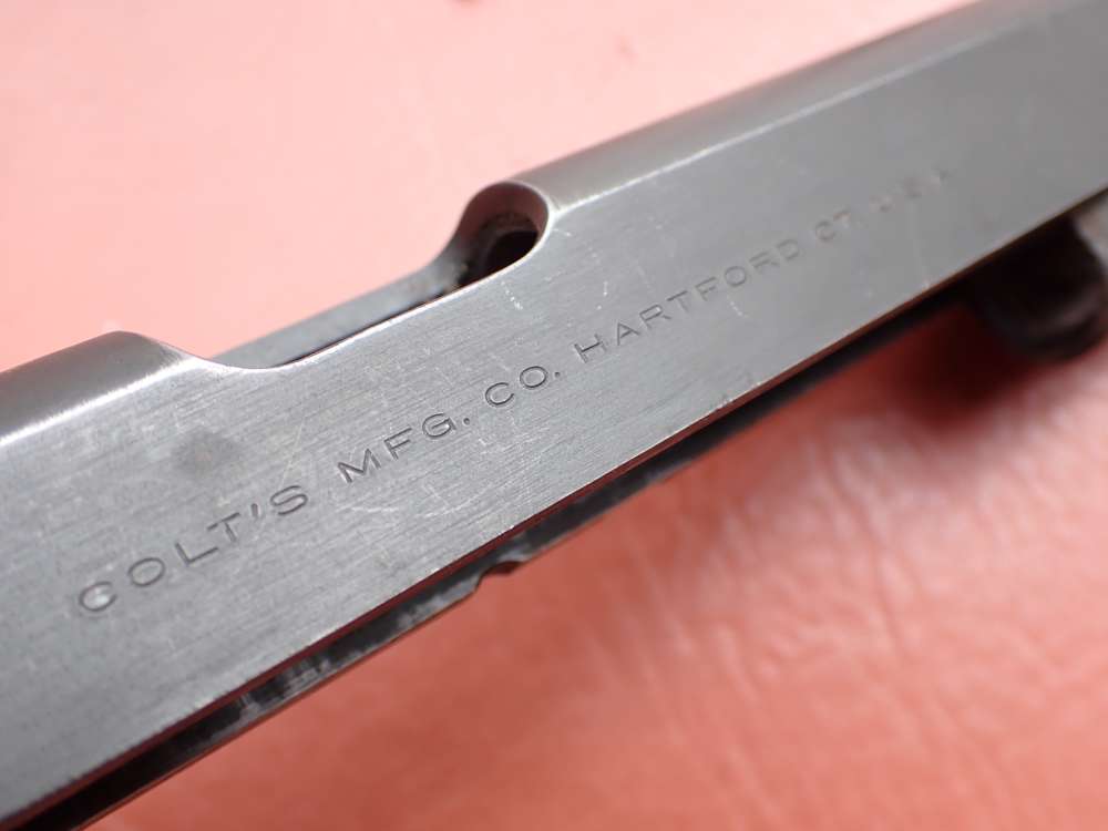EARLY COLT 1911 GOVERNMENT MODEL .45ACP FACTORY PISTOL PARTS KIT SET-img-59