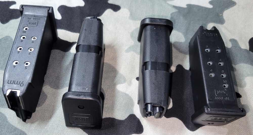 4 Glock 26 9MM 10rnd OEM Mags NEW Gen 3/4 Discontinued -img-1
