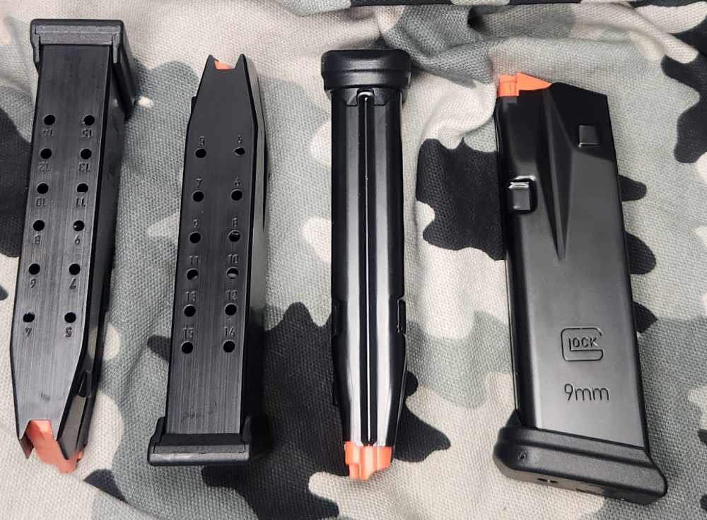 Glock 43X 48 OEM Just Released 4-15Rnd Mags  1Bid = 4 mags -img-1